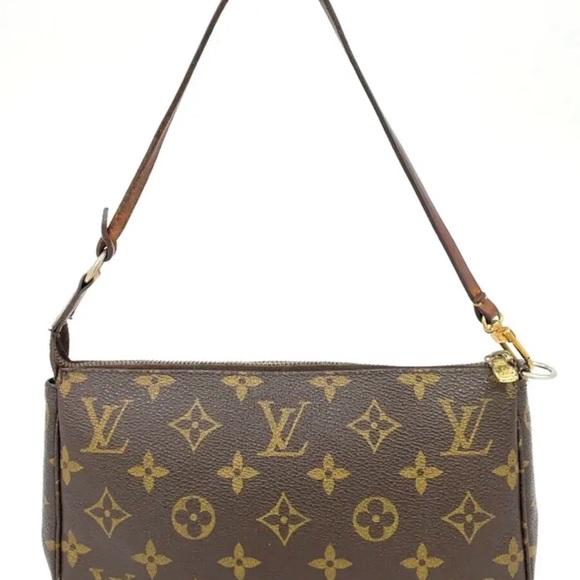 Louis Vuitton Pochette Accessories Bag with extra chain strap - Picture 2 of 15